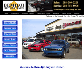 bemidjichrysler.com: Bemidji Chrysler Center
