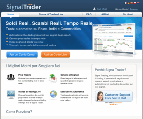signaltrader.it: Trading Automatizzato | Segnali Forex | Sistemi Forex
Il miglior sito per segnali automatici e manuali per azioni, forex e CFDs