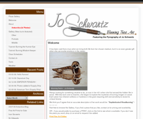 joschwartz.net: Burning Tree Art
