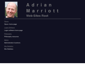 adrianmarriott.net: Adrian Marriott Web-Sites Root
Adrian Marriott Web Sites