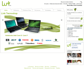 link.com.bo: Link Tecnoshop
Somos una empresa importadora de productos electrónicos como ser: Computadoras Portátiles de las marcas HP, Sony, Acer, Toshiba, Dell, Asus, Apple, Samsung, entre otras, Celulares y agendas electrónicas Palm, Treo, HTC, HP, Ipaq, Dell Axim, entre otras, Además de una gama completa de artículos electrónicos como ser cámaras fotográficas y filmadoras, iPods, equipos electrónicos, impresoras portátiles, equipos de sonido, accesorios y repuestos de computadoras, celulares, agendas electrónicas y  cualquier equipo electrónico que no se oferte en las tiendas tradicionales, especialmente si se trata de baterías, cargadores, cables USB, lápices táctiles, pantallas, carcasas, audífonos, adaptadores, estuches, tarjetas y mucho más.