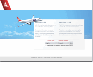 flylam.net: LAM - Welcome
LAM Website