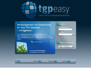 tgp-easy.net: TGPeasy® - Das Portal für Teilgemeinschaftspraxen