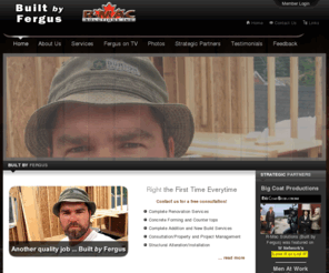 r-macsolutions.com: Fergus McLaren on 'Love It Or List It'
Built By Fergus