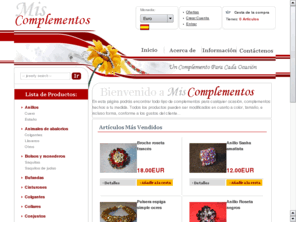 miscomplementos.es: Mis Complementos
Mis Complementos abalorios y complementos