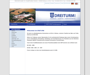 dreiturm.de: Dreiturm Lohnhersteller, Lohnabfüller, Lohnabfüllung, Lohnherstellung - Unternehmen
