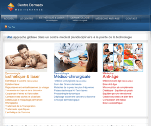 centredermato.fr: Centre de dermatologie esthétique et médicale du Dr Krafft dermatologue spécialiste laser et anti-age toulon 83 PACA
ermatologue à Toulon: Traitements et comblements des rides, Botox, toxine botulique, acide hyaluronique, traitements laser, épilation laser, mésothérapie et anti-âge, 
peeling, le Docteur Krafft est spécialisée dans la prise en charge globale anti-âge, adapte les traitements de façon personnalisée, pour un résultat naturel.