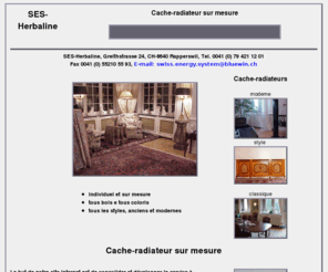 cache-radiateurs.com: Cache-radiateur sur mesure, SES-Herbaline
Cache-radiateur sur mesure, SES-Herbaline