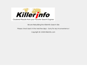 killerinfo.com: 
