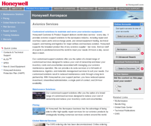 diagnostics.aero: Home
Honeywell (NYSE: HON) is a Fortune 100 company that invents and manufactures technologies to address tough challenges linked to global megatrends such as safety, security, and energy.
