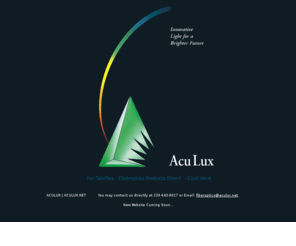 aculux.net: Aculux - Fiber Optics - Healthcare - Medical
