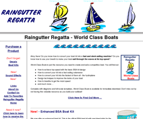 Raingutter-regatta.com: Raingutter Regatta