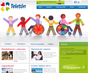 teleton.org.co: TELETON COLOMBIA
