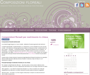 composizionefloreali.it: Composizioni floreali.Scuola per fioristi.Corsi di arte floreale
composizioni floreali.Corso di composizioni floreali,scuola per fioristi