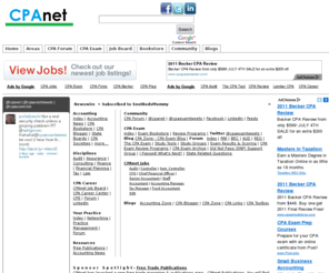 cpanet.com: CPAnet - 

community, resources and news for the accounting profession. CPA net
CPAnet - the web portal and online community for the accounting profession.