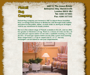 flokatirugco.co.uk: Flokati Rug Company of London UK
Flokati Rug Company, importers of beautiful Greek Flokati and Kilim rugs