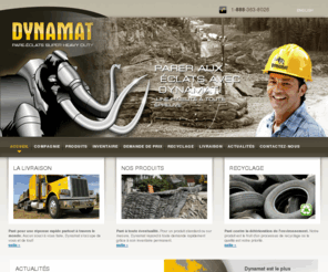 dynamat.qc.ca: Leader en fabrication de tapis (pare-éclats) de dynamitage depuis plus de 40 ans.
Dynamat est le plus important fabricant en pare-éclats en Amérique du Nord. Paré à toute éventualité, Pour un produit standard ou sur mesure, Dynamat répond à toute demande rapidement