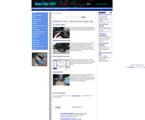 proservicetips.com: Auto Tips 101 - Automotive Repair Tips
Automotive Repair Tips