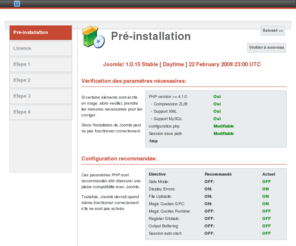 overview-serveur.com: Joomla! - Web Installer
