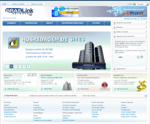 fapex.com: Braslink - Registro e Hospedagem de Dominios - Comercio Eletronico
Registro de dominio .com , .net , .org , .info, .biz, .com.br por US$12.00 anuais. Pagina personalizada incluindo seu logotipo e texto informativo.