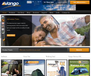 vango-tents.com: Vango Outdoor
The Vango brand is synonymous with high quality design and innovation in camping and outdoor products - manufacturing premium tents, sleeping bags, rucsacs and camping equipment & accessories.