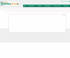 sofisa.com.br: Banco Sofisa - Bons Negócios para sua Empresa
O Banco Sofisa S.A. fundado em 1961, atua na concessão de crédito para empresas, com a melhor equipe de especialistas financeiros. Milhares de empresas já utilizam contam com nossos produtos para fazerem bons negócios, por exemplo, Capital de Giro e Desconto de Duplicatas.