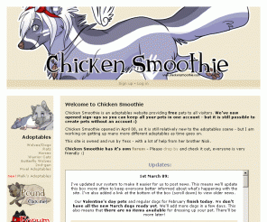 : Welcome to Chicken Smoothie!