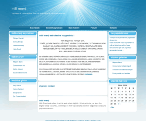 millienerji.org: Milli Enerji
milli enerji