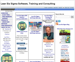q1macros.com: SPC Software for Excel | Lean Six Sigma Training | Lean Six Sigma Consulting
Excel SPC Software and Lean Six Sigma Training. Download trial software, ebooks, and action plans.