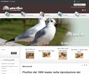 plurifon.it: Plurifon  La voce della natura | Produzione e vendita di riproduttori audio e richiami per uccelli
Plurifon, produzione e vendita apparecchiature elettroniche, riproduttori audio e richiami per uccelli
