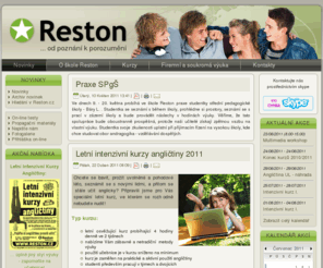 reston.cz: Reston - jazyková škola a kurzy - angličtina, němčina, francouzština, italština, ruština
Reston - jazyková škola Litoměřice a Ústí nad Labem, angličtina, němčina, italština, francouzština, španělština, ruština