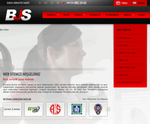 gym-sa.com: BJS - Bursa Jimnastik Sanayi ve Spor Ekipmanları - WEB SİTEMİZE HOŞGELDİNİZ
BJS - Bursa Jimnastik Sanayi ve Spor Ekipmanları