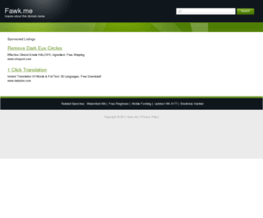 fawk.me: bitly | Basic | a simple URL shortener
bitly, a simple url shortener