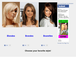 bronde.com: Bronde.com - fashion discussions, online games
Bronde.com (fashion and hairstyle discussions, online games)