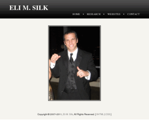 elisilk.com: Eli M. Silk :: Pittsburgh, PA
The personal website of Eli M. Silk in Pittsburgh, PA.