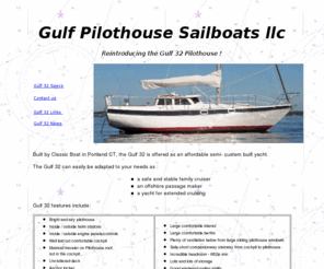 gulf pilothouse sailboat