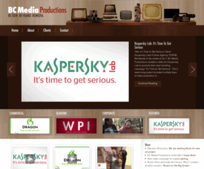 bcmediaproduction.net: BC Media Productions | Video Production Boston MA | TV Commercials Production | Companies Online Video, Marketing, Corporate, Academic, Post Production Editing, Great Video Production Rates
Video Production Boston MA | TV Commercials Production | Companies Online Video, Marketing, Corporate, Academic, Post Production Editing, Great Video Production Rates