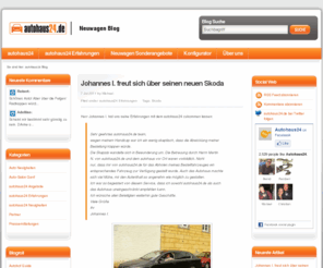 autohaus24-blog.de: autohaus24 Neuwagen Blog
Hier finden Sie alle Informationen über autohaus24, Erfahrungen mit autohaus24,neue Angebote, Kundenmeinungen und vieles mehr