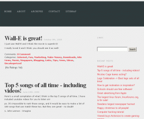 internetfamous.net: 
Hello. My name is Paul - 
You guys and gals rock!