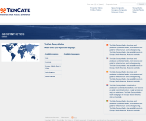 filterweave.com: TenCate - Geosynthetics - TenCate Geosynthetics
TenCate Geosynthetics Europe is the leading company in designing, producing and marketing geosynthetics products. We offer innovative and reliable solutions in Europe, the Middle East, Africa and the CIS through our well known brands, TenCate Polyfelt, TenCate Bidim, TenCate Miragrid and TenCate Geotube.