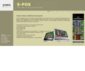 sympia.net: Kassesystem POLARIS S-POS - sympia.dk
Multifunktion Kassesystem - POLARIS - Verdens sikreste multifunktion kassesystem.