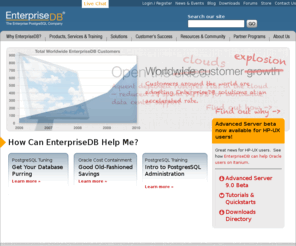 enterprisedb.com: EnterpriseDB | The Enterprise PostgreSQL Company
