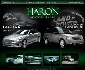 Haron.com: Haron Motor Sales | Jaguar | Land Rover | Range Rover | New ...