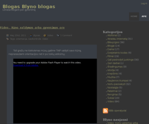 blynas.net: Blogas Blyno blogas
