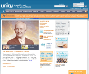 unityonline.org: Welcome to Unity: A Positive Path For Spiritual Living.
Unity helps people of all faiths apply positive spiritual principles in their daily lives. Home of Silent Unity prayer ministry, Daily Word magazine, Unity Magazine, Unity Institute, and SpiritPath retreats.