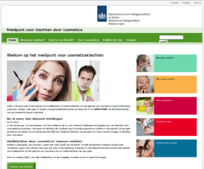 huidklachten.info: Huidklachten door cosmetica? Gewoon melden!
Huidklachten door cosmetica? Gewoon melden!