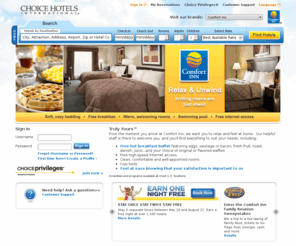 com-fortinn.com: Family Vacation Hotels | Comfort Inn Hotels | Family Hotel
When going on vacation with your family, stay at one of the many Comfort Inn hotels located worldwide. With free breakfast and internet access you are sure to relax and unwind with Comfort Inn.