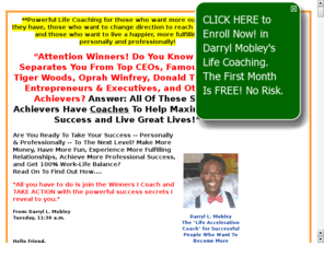 howtocreatealife.com: Darryl Mobley's "Life Mastery College" 12-Month eCourse
Darryl Mobley's