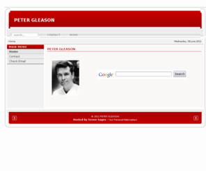 petergleason.org: PETER GLEASON - Home
hosted by Seven Sages - Your Personal Webmasters