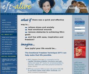 tappingexpert.com: Expert EFT Practitioner, Couples Counseling, & Group Therapy - (EFT Tapping Therapy)
EFT Tapping Counseling (Meridian TappingTechniques), Couples Counseling, Group Therapy provided near Northampton and Amherst, Massachusetts and via phone sessions.